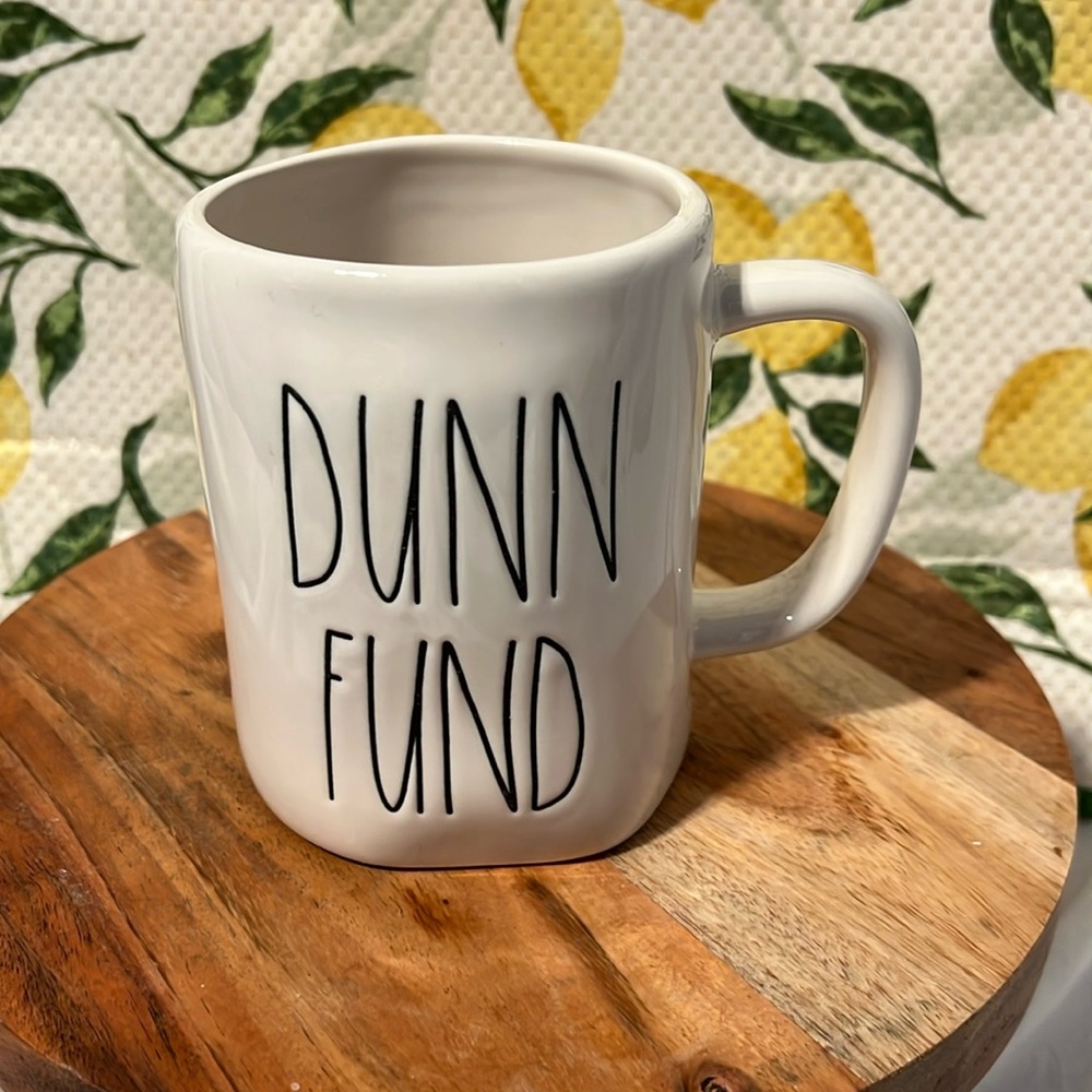 Rae Dunn Dunn Fund Mug